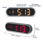 New Colorful Speedometer HUD GPS Digital Speed Meter MPH KM/H Speedo Head Up Display for Cars Trucks, USB Cable Plug & Play (7 Color/MPH KM/H) - Image 9