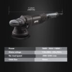 Buffer Polisher, SPTA 5-Inch 125mm Dual Action Random Orbital Car Polisher,Car Detailing Kit, 4Pcs 5inch & 4Pcs 6Inch Polishing Pad,Packing Bag for Car Polishing and Waxing--DAPSET-US - Image 4