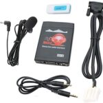 Bluetooth Car Kit, Car Stereo USB AUX 3.5mm Wireless Hands-Free Bluetooth Adapter for Mazda RX8 3 5 6 CX7 MPV MX-5 Tribute