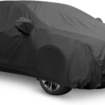 uxcell Car Cover Waterproof All Weather for Car, Full Car Cover Rain Sun Protection Universal Fit for Sedan 178''-185''