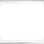 BLVD-LPF OBEY YOUR LUXURY License Plate Frames, 2 Pcs 4 Holes Slim Stainless Steel Polish Mirror License Plate Frame + Chrome Screw Caps