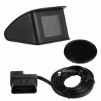 Heads Up Display, P10 Universal Car HUD OBD2 Speed Warning RPM Fuel Consumption Projector - Image 7