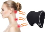 Car Neck Support Pillow for Neck Pain Relief When Driving,Headrest Pillow for Car Seat with Soft Memory Foam – Black - Image 3