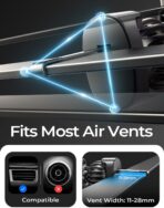 LISEN for MagSafe Car Mount, 2026 Magnetic Phone Holders for Your Car Air Vent Phone Mount, Hands Free Cell Car Phone Holder Accessories for Men Women fit iPhone 17 17e 16 15 14 13 12 Pro Max Kids - Image 6