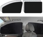 XCBYT Car Window Shades - 4 Pack Car Window Covers 99% UV Protection Magnetic Fordable Privacy Sun Shade for Baby - Image 7