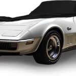 Car Covers Scratch Resistant Indoor Car Cover with Warranty Compatible with Chevrolet 1962-1967 Corvette Sting Ray- Black Satin Ultra Soft Material Car Cover Car Accessories