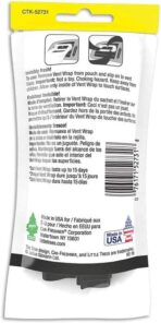 Little Trees Vent Wrap Air Freshener 4-Packs Car Air Freshner (Black Ice) - Image 3