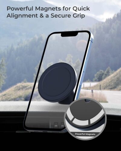 iOttie Velox Magnetic Flush Car Mount - Compatible with MagSafe iPhones, Including iPhone 12, 13, 14, and 15 Series - Image 3