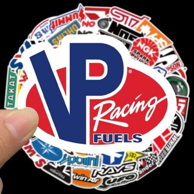 100Pcs Car & Moto Modified Brand Logo Series Sticker Pack Vinyl Stickers for Laptop,Car,Moto,Skateboard,Bike,Luggage Graffiti Decal for Friends,Children,Adults-Waterproof - Image 3