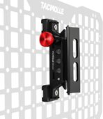 Rigid MOLLE Panel Fire Extinguisher Mount – Quick Release Fire Extinguisher Bracket with 4 Adjustable Clamps, Fits MOLLE Panels for Vehicles