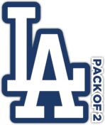 IMPERIAL VIBES – Los Angeles Sticker – Vinyl Decal for Car, Truck, and Van – Indoor and Outdoor IPad Decals - Removable Laptop Sticker – Waterproof Decal for Window and Waterbottle– Pack of 2 Imp 55