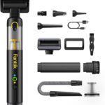 Fanttik Slim V10 APEX Cordless Car Vacuum, 4-in-1 Portable Mini Handheld Vac, 19kPa Suction Power, Upgraded Smart Digital Display, 2 Suction Modes for Small Jobs, Car, Office Desk, Keyboards (Black)