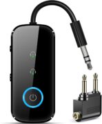 Premium Pro Bluetooth 5.4 Transmitter Receiver,Airplane Audio Adapter,Wireless Transmitter for TV/Travel Flight,Airline,Gym.Compatible with 2 AirPods/Headphones,Bluetooth Receiver for Car/Home Stereo