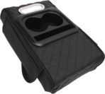 Car Center Console Armrest Pillow, PU Leather Memory Foam, 13.4in x 8.3in x 3in - Comfortable Driving, Non Slip Design, Fits SUVs Trucks Cars - Image 9