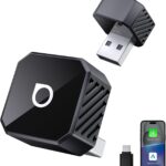 OTTOCAST Mini 3.0 (Pot) 2025 2-in-1 Wireless CarPlay/Android Auto Adapter, 5GHz WiFi, Auto Connect for 2016+ Cars