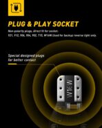 AUXITO 912 921 LED Bulb for Backup Light Reverse Lights High Power 2835 15-SMD Chipsets Error Free T15 906 922 W16W Bulbs, 6000K White, Exterior Light Bulbs (Upgraded, Pack of 2) - Image 8