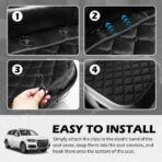 Plush Car Seat Covers with Side Pockets,Warm & Breathable Car Back Seat Cover for Cars Seats Protection,All-Season Anti-Slip Back Seats Cover for Cars Interior Accessories - Image 6