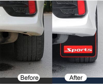 4Pcs Car Mud Flaps Universal Fit Fender Splash Guards No Collision Rubber Mud Flaps for Car SUV - Image 4