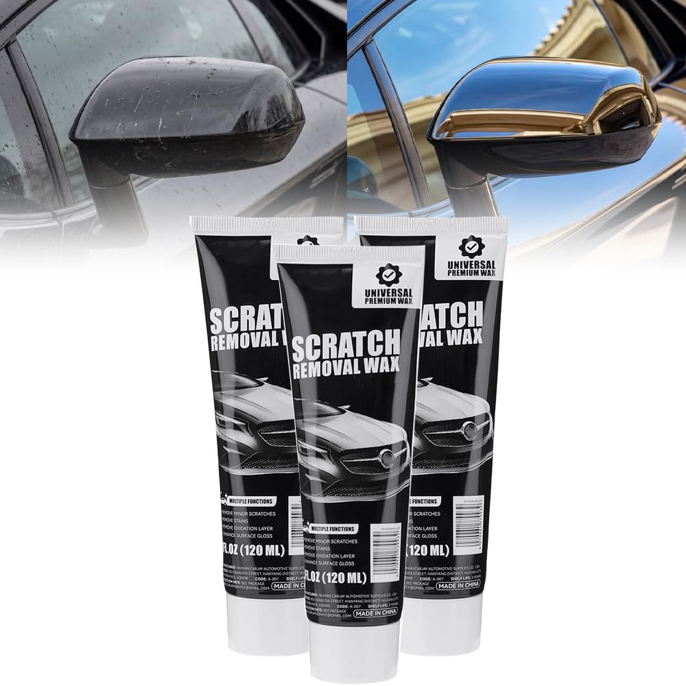 6127PE0wNRL._AC_SL1000_.jpg Car Scratch Remover Wax, Car Scratch Repair Paste, Car Polishing Wax Scratchs Remover Cars Paint Scratchs Repair Kit (3pcs) - Image 1