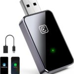 Wireless CarPlay Adapter for iPhone 2025 Upgraded, for Apple CarPlay Wireless Adapter, Plug and Play, Convert Wired Carplay for iOS 10+