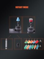 Cordless Mini Polisher, SPTA 12V Cordless Polisher for Detailed Polishing, Cordless Car Buffer Polisher, RO&DA Buffer Polisher with Mini Polishing Pads and Wool Pads for Polishing, Sanding, Cleaning - Image 8