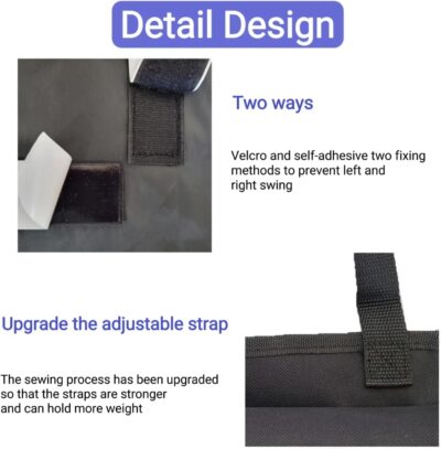 Car Organizers and Storage, Backseat Hanging Organizer with 5 Pockets, Waterproof Collapsible Large Capacity Organization Bag, Interior Accessories Trunk Organizer for Car, SUV, Truck, MPV - Image 3