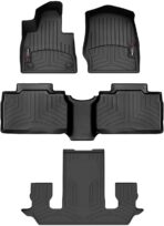 WeatherTech Custom Fit FloorLiners for Ford Explorer, Explorer ST, Explorer Hybrid - Full Set (4417161-441575-2-5), Black