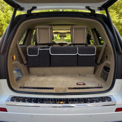 Luckybay Car Trunk Organizer, Hanging Seat Back Storage Organizer with Large Pockets, Space-saving Backseat Car Organizer - Image 5