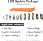 nsautolighting 13pcs LED Interior Lights Bulb Kit for Chevy Corvette C6 2005 2006 2007 2008 2009 2010 2011 2012 2013 Super Bright 6000K White Interior LED Light Bulbs Package + Install Tool - Image 9