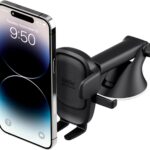 iOttie Easy One Touch Advanced Universal Car Mount Dashboard & Windshield Suction Cup Phone Holder for iPhone, Samsung, Google, All Smartphones