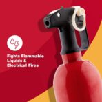 FIRST ALERT AUTO5 Car Fire Extinguisher, FESA5, UL RATED 5-B:C, Red, 1-Pack - Image 3
