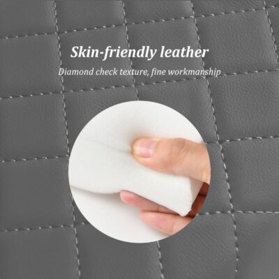 5-in-1 Car Center Console Cover,Multifunctional Arm Rest Cover for Car with Cup Holder,Phone Holder,Pocket,Car Tissue Holder,Leather Height Enhancement Car Armrest Cushion for Most Cars (Black) - Image 3