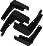 SECFOU Car Mud Flaps Set, Soft Plastic Mudguards for 2021 Golf Model, Universal Vehicle Splash Guards, Front and Rear Fender Protection for Off-Road and Street Use