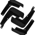 SECFOU Car Mud Flaps Set, Soft Plastic Mudguards for 2021 Golf Model, Universal Vehicle Splash Guards, Front and Rear Fender Protection for Off-Road and Street Use