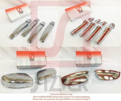 Sizver Chrome Door Handle Covers for 2014-2018 Chevy Silverado 1500 - Image 2