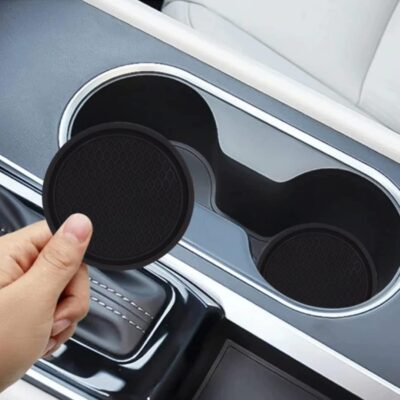 2PCS Car Seat Pads Shoulder,Black PVC Car Covers Extender Interior Accessories for A More Comfortable Automotive Driving - Image 3