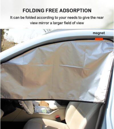 Magnetic Car Window Shade - Full Blackout for UV Block&Privacy Protection with Car Side Window Sun Shade- Universal SUV,Truck,Auto Privacy Shades (A-Side Window/4pcs) - Image 7