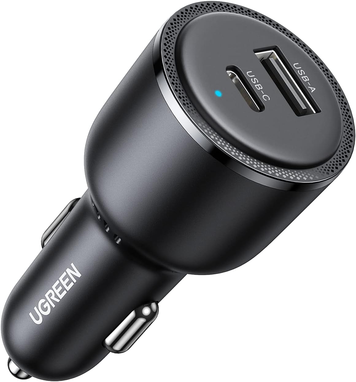 613j9Ow2ktL._AC_SL1500_.jpg UGREEN 63W USB C Car Charger Adapter, PPS 45W Super Fast Charging 2.0 Type C Car Charger Cargador para Carro, Dual USB C for iPhone 17/16/15/14/13/12, Galaxy S24/S23/S22/Series, iPad, MacBook - Image 1