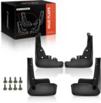 A-Premium Set of 4PCS Mud Flaps Splash Guards Mudguards Mudflaps with Hardware Kits Accessories Compatible with Toyota Corolla Sedan 2020-2024, Front and Rear (Driver and Passenger Sides)