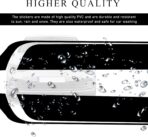 Car Hood Decal Sticker, Racing Stripe Graphic Stickers for Auto Body Skirt Roof Hood Bumper, Automotive Exterior Decoration Vinyl Decal for Car SUV Truck, Car Accessories (Black) - Image 5