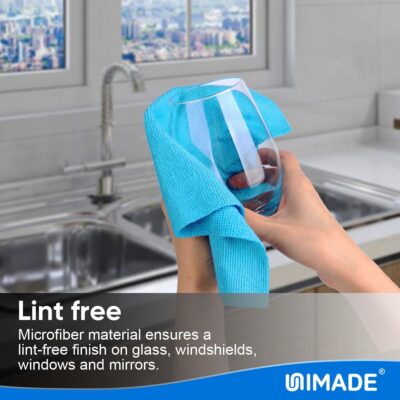 Microfiber Cleaning Cloth, 10 Pack Reusable Microfiber Towels for Cars Lint Free Cleaning Shop Towel Rags for Home Kitchen Automotive Bar Mechanic Restaurant Garage, 11.5"x 11.5", Multicolor - Image 5