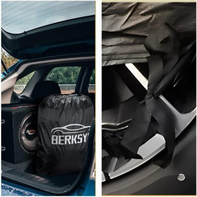 Waterproof Car Cover Compatible for Chevy Camaro 2010-2024 All Weather 6 Layers Full Car Cover with Storage Bag - Image 9