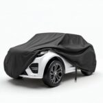 Large Kids Ride-On Toy Car Cover, Outdoor Wrapper Resistant Protection for Electric Battery Powered Children Wheels Toy Vehicles-Universal Fit, Water Resistant, UV Rain Snow Protection (Black)