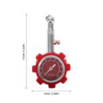 Heavy Duty Metal Tire Pressure Gauge Digital Measurement Tool for Cars Trucks Bikes with High Accuracy Air Pressure Monitoring - Image 2