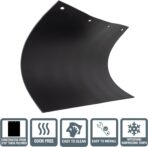 Buyers Products RC18PPB Black Polymer Mud Flaps, 24x18 Inch, Super Durable, Cold Weather Resistant, Impact Resistant Splash Guards for Trucks, Semi Trucks & Trailers, Mud Flaps are NOT Rubber, 2 Pack - Image 2