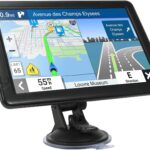 GPS Navigator for Car Truck RV, 9-inch High-Definition Touch Screen，2026 Maps (Free Lifetime Updates), Support Voice Turn Direction Guidance/Speed and Red Light Warning/Custom Truck Routing