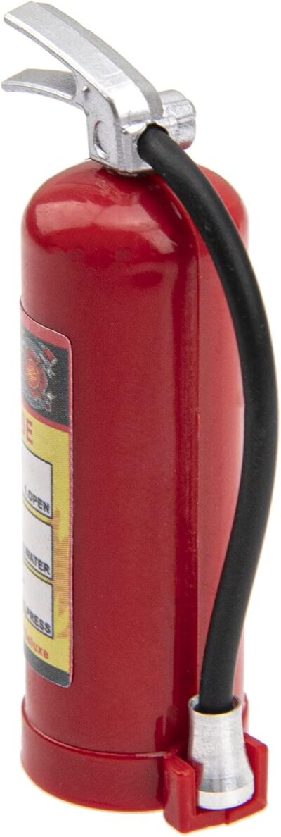 2Pack Simulation Fire Extinguishers with Stickers Decoration Part Compatible with Traxxas TRX4 Axial SCX10 Tamiya CC01 D90 1/10 RC Crawler - Image 3