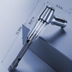 Handheld Vacuum Cordless Hand Rechargeable Car Vacuums with Best Suction Held, 18000Pa Strong Suction, Pumping and Inhaling, Low Noise, for Home and Car - Image 4