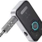 Premium Pro Bluetooth 5.3 Transmitter Receiver,2-in-1 Wireless Transmitter for TV/Headphones,Gym,Bluetooth Receiver for Car/Home Stereo