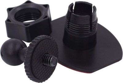 CH01B 1/4" Thread Camera Mount Mini Double-Sided Adhesive in Dash Cam Mount Holder - Universal Tripod Permanent Holder Fits Sony/Ricoh/HP/GoPro/Oculus (M4 M6 Screw Join Ball Included) - Image 5